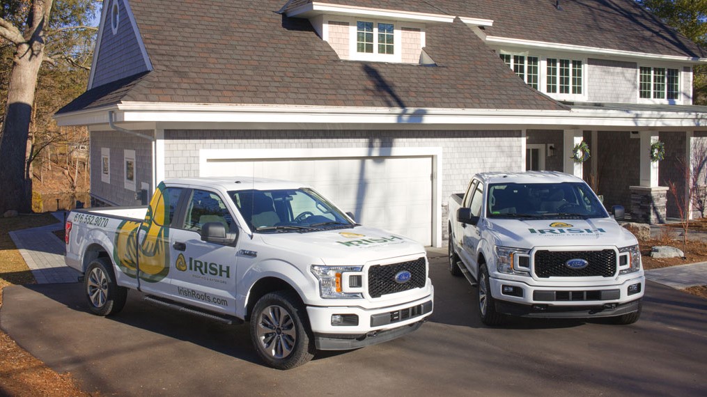 Irish Roofing & Exterior's Trucks